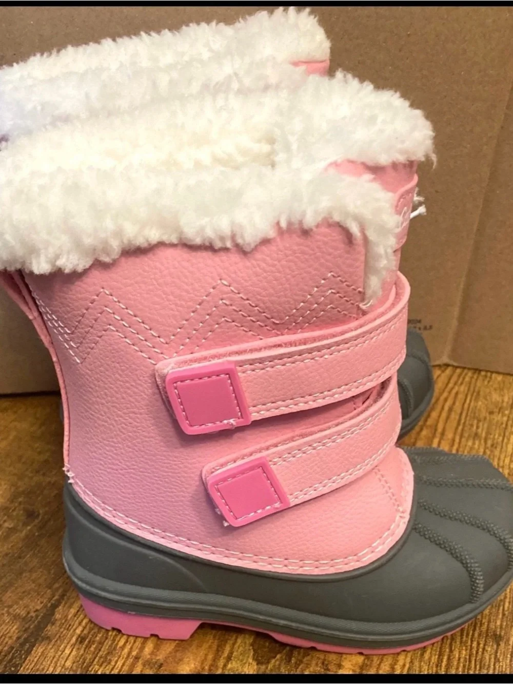 Toddler Denver Waterproof Snow Boots - Cat & Jack™ Pink Size 7T  new